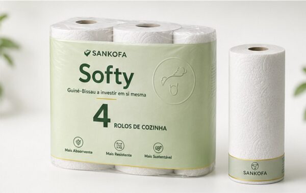 Softy Papel de Cozinha 4 rolos