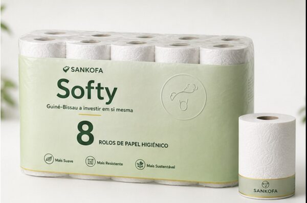 Softy Papel Higiénico 8 rolos